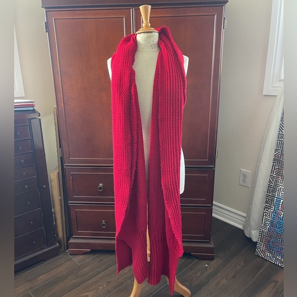 New Red Brixton scarf